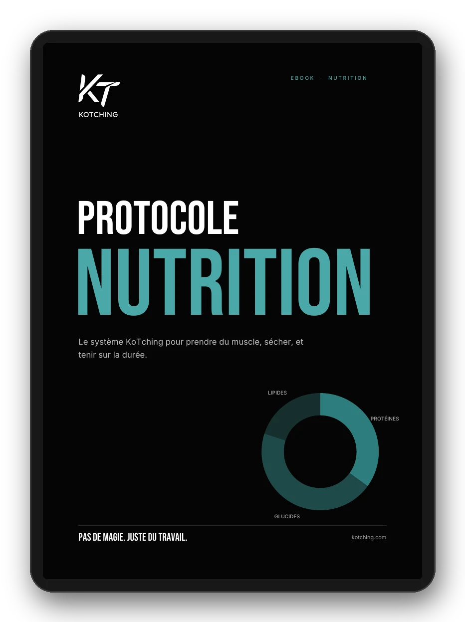 Couverture de l'ebook Protocole Nutrition KoTching
