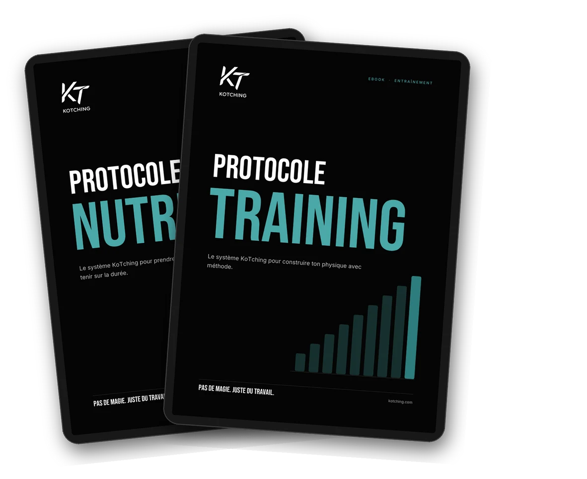 Pack complet KoTching : les ebooks Protocole Training et Protocole Nutrition