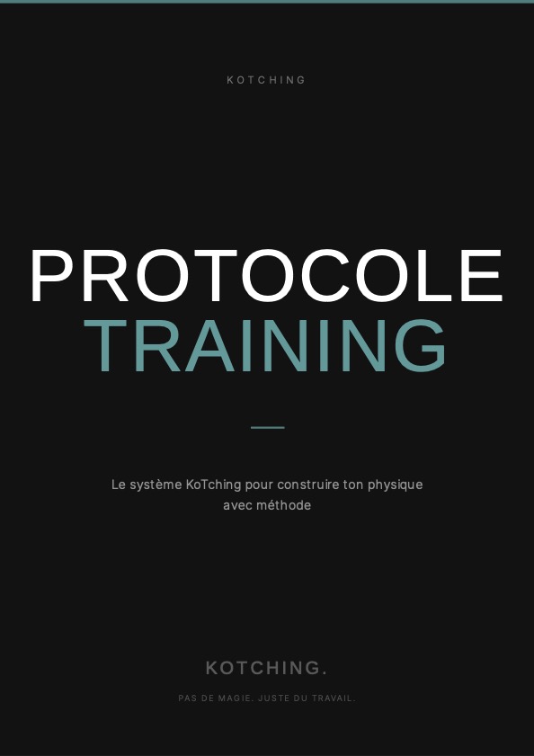 Couverture Protocole Training KoTching